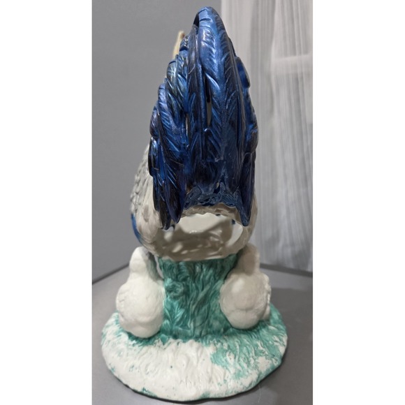 PARTYLITE Glazed Ceramic‎ Rooster And Chicks Tealight Candle Holder - Picture 6 of 9